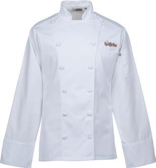 Branded chef coats Ten Black Button Chef Coat