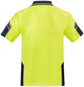 HIGH VISIBILITY POLOS ZH465 WORK SHIRTS AND POLOS MENS REINFORCED