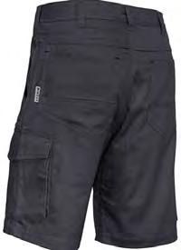 stress points with bar tacks Modern feminine fit WORK PANTS / SHORTS ZS507 MENS RUGGED COOLING SHORT SHORT 100% Square Weave Cotton