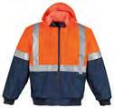 5XL, 7XL Orange, Yellow Quilted lining with internal pocket Fully seam sealed Reflective