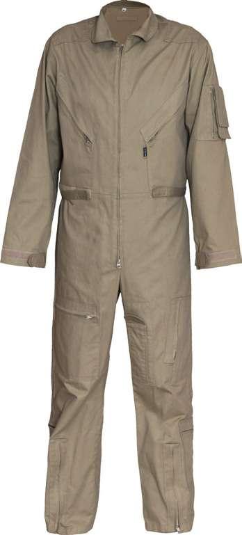 Combat & Disaster 02179 Men s Club Collar Zip Through Boilersuit SANS 1387 One piece boilersuit with club collar Adjustable cuffs with velcro Angled breast pocket with zip closure Tunnel back