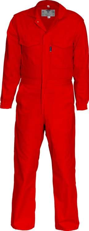 02102 Engineer s Suit Flame Retardant SANS 1387 EN 531 EN 532 EN 533 Long sleeve with elasticated cuffs Two breast pockets with flaps and stud closure Two side entry pockets with vents Hip and rule