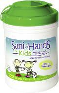 SANI-HANDS ALC & SANI-HANDS FOR KIDS ANTIMICROBIAL ALCOHOL GEL HAND WIPES PDI s Sani-Hands ALC is the number one hand sanitizing wipe in healthcare.