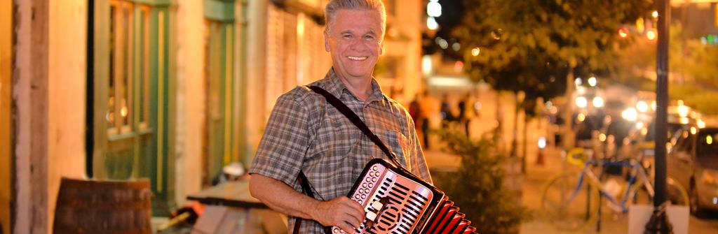 2016 NEA National Heritage Fellow and Irish button accordionist Billy McComiskey.
