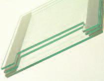 Notched glass plates with bonded spacers do not need manual alignment.