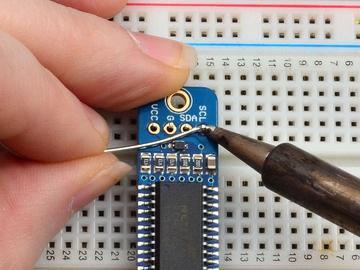 Solder these 4 pins too, since you're good at it now this should be easy.