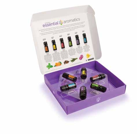 dōterra ESSENTIAL AROMATICS dōterra ESSENTIAL AROMATICS dōterra Essential Aromatics contains six unique essential oil blends that have been carefully formulated to provide targeted grounding benefits.