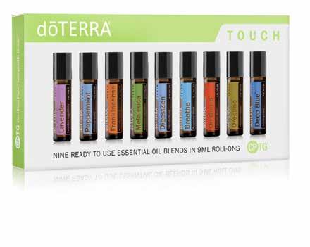 dōterra TOUCH dōterra TOUCH OIL BLENDS Striking the proper balance between protecting sensitive skin while still delivering the benefits found in essential oils is not just a matter of science, but