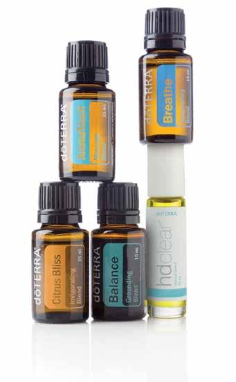 BLENDS AROMATOUCH dōterra BREATHE Proprietary BLENDS dōterra essential oil blends are proprietary formulas for targeted wellness applications.
