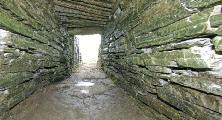 Earth houses were common from about 600 BC and were used as storage cellars for Iron Age Round Houses.