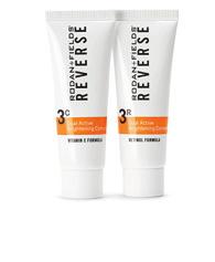 REVERSE Dual Active Brightening Complex Features the combination of Vitamin C and Retinol formulations to enhance brightening of the skin while