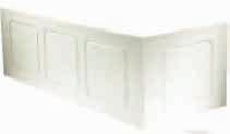 Omnifit Acrylic panel for use with any bath 1500 and 1700mm long and up to 800mm wide Galerie Callisto Acrylic panel