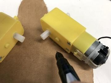 Use double-sided foam tape to stick