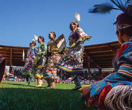 An experience like none other, Powwow is an energetic, spiritual and colorful expression of storytelling, song, and dance in vibrant
