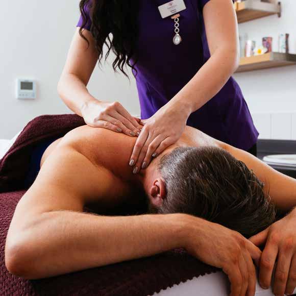 Men s Treatments RELAX AND UNWIND WITH A FACIAL OR MASSAGE DEEP TISSUE MASSAGE Deep tissue massage helps to restore mobility and reduce muscular aches and pains while the base oil calms the mind