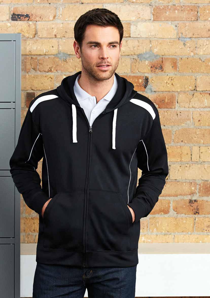 ACTIVE WEAR UNITED CONTRAST HOODIE SW310M