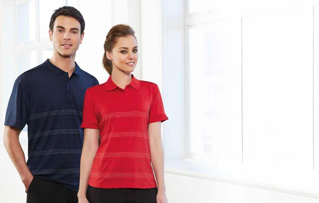 POLOS LAGUNA BIZ COOL STRETCH JERSEY POLO P304MS MENS P304LS LADIES NAVY/CHARCOAL/WHITE RED/MAROON/WHITE