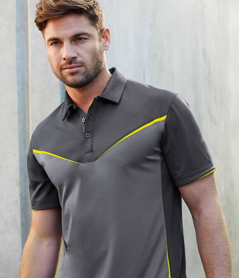 POLOS NEW STYLE VICTORY NEW BIZ COOL BREATHABLE ANTIBACTERIAL POLO P606MS MENS P606LS LADIES STYLE TIP COORDINATES