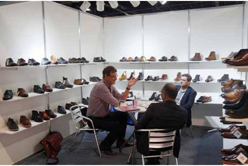 The CLE has organized two India Pavilions - one in South Hall for Footwear Sourcing with 11 exhibitors (footwear manufacturers), another in