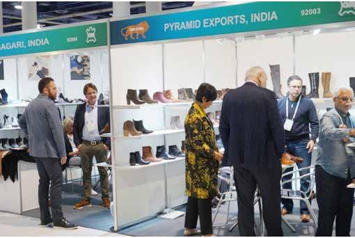 There were steady stream of focused visitors looking to interact with manufacturing factories.