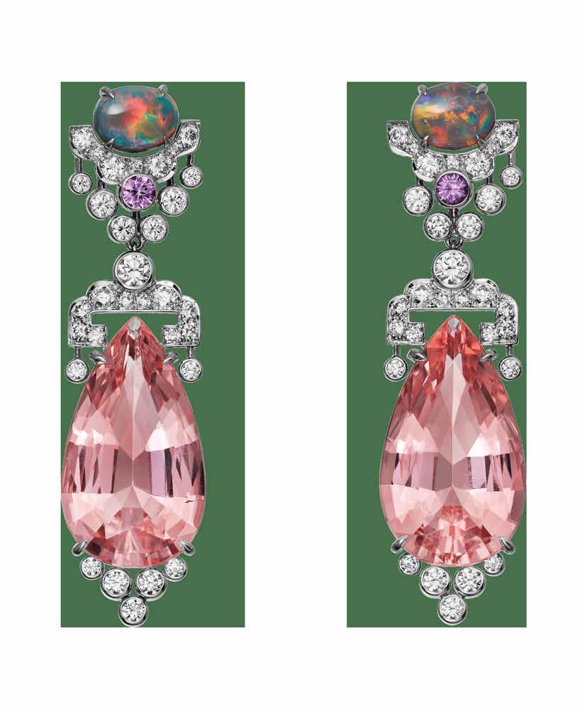 72 carats, pink sapphires, and brilliant-cut diamonds; Vincent Wulveryck Cartier. Cartier Coloratura Collection.
