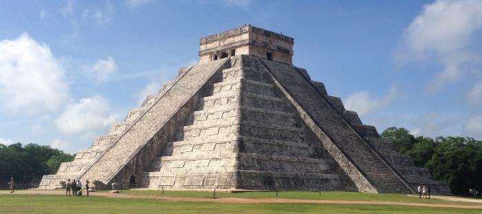 13. The Maya and Aztecs built impressive pyramids in the middle of their cities, all around Mexico and Central America. What do you think they were built for? 14.