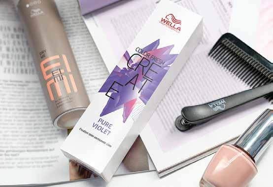 BECAUSE EVERYONE S HAIR IS UNIQUE AND DESERVES A TREAT Offer the right care and style, at-home regimen tailored to your clients needs and perfectly supporting Wella