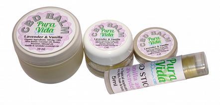Lavender & Vanilla Ingredients: 20mg / 50mg / 300mg All organic Cannabis Sativa (Full spectrum extract) Food grade & Organic: Coconut oil (Cocos nucifera oil), Shea Butter (Butyrosperum parkii