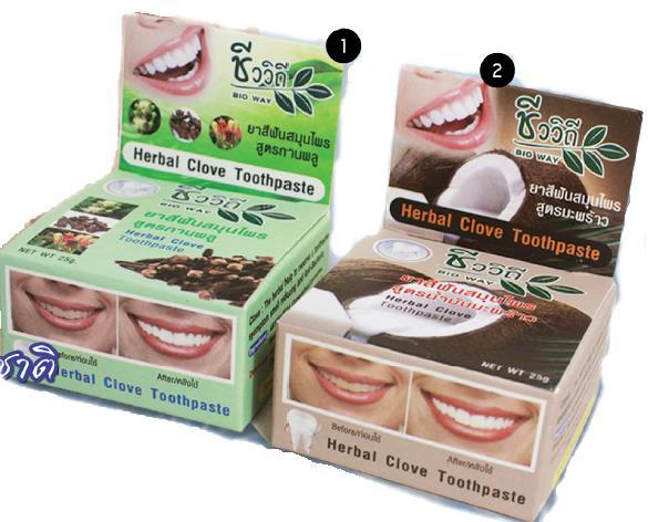 Face products TOOTHPASTE 1.