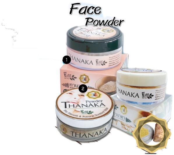 ) 2. Tanaka Face Powder (15 g.) 3.