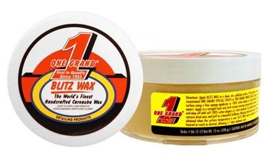ONE GRAND BLITZ CARNAUBA WAX - The ultimate Carnauba paste wax that works equally well on all paint colors and types of paint.