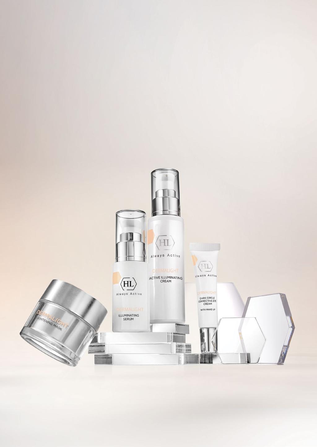 Always Active Based on advanced multi target complex for lightening of dark spots and