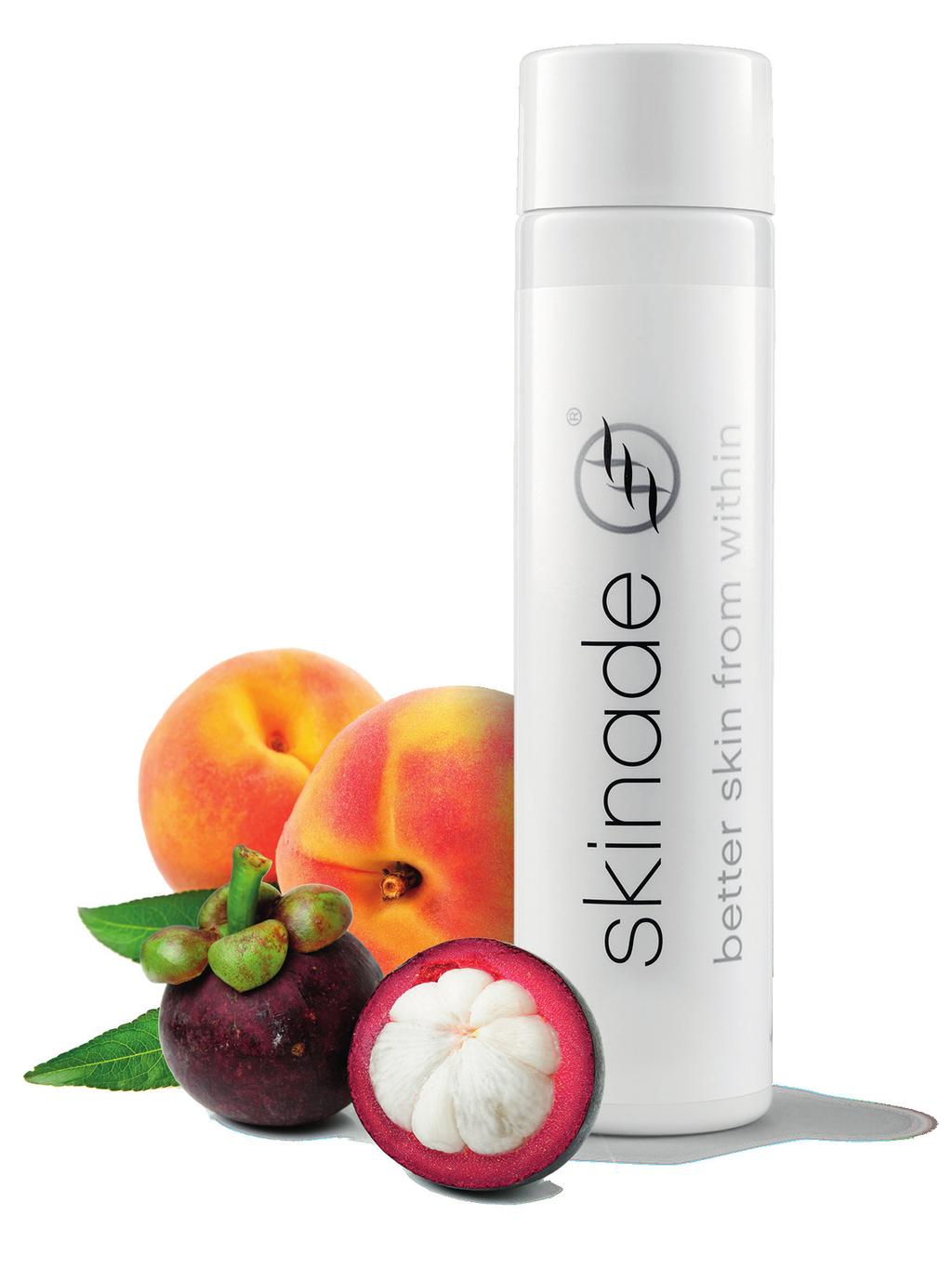 what is skinade? skinade is a drink that supports the skin all over your body.