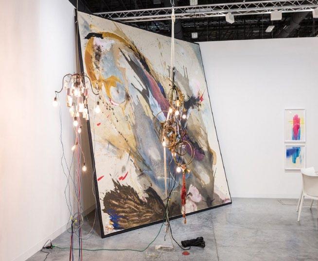 The 15 Best Booths at Art Basel in Miami Beach by Molly Gottschalk and Scott Indrisek December 6, 2017 David Lewis Gallery Nova, Booth N20 With works by Lucy Dodd and Dawn Kasper Installation view of
