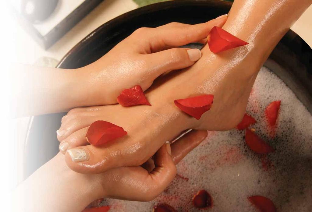 ESPA Holistic Foot and Nail Treatment A holistic leg, foot and nail treatment including gentle exfoliation, skin softening and a relaxing pressure point massage incorporating hot stone therapy with