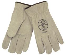 36 40017 large.38 40018 extra large.41 Cowhide Driver s Gloves to your thumb and hand. Gray color. Tough, durable, sueded cowhide leather.