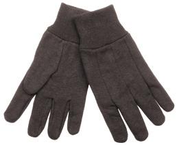 40002 has a knit wrist. Dark-brown color. Soft, comfortable, general-purpose gloves. Cat. No. 40001 has a fleece lining and an open cuff. 40002 fits most hand sizes.