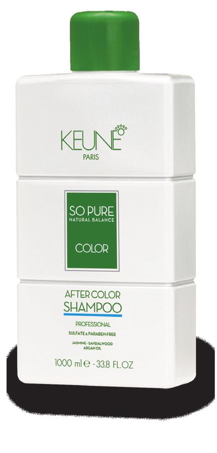 4.3 So Pure Color After Color Program To stop the complete oxidation process and neutralize the hair after coloring we