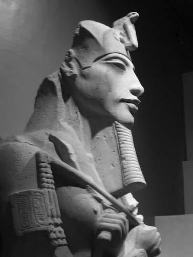 40 THE BOY BEHIND THE MASK Figure 1 Akhenaten, the father of Tutankhamun. Luxor Museum. Photograph courtesy of Geoff Webb.