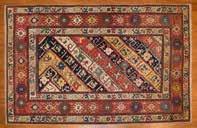 FINE RUGS 819 823 833 Persian Moud rug, approx 74 x 101 Iran, circa 1960 Est $400-600 834
