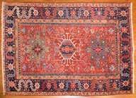 FINE RUGS 841 852 856 Antique Karaja rug, approx 49 x 63 Persia, circa 1925 Est
