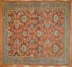 x 3 China, circa 2000 Est $200-300 850 Turkish Serapi rug, approx 87 x 116