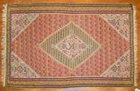 Antique Keshan rug, approx 45 x 611 Persia, circa 1925 Est $1,000-1,200 872 Antique Senneh Kilim