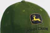 John Deere logo embroidered at back