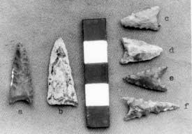These are similar to examples recorded for San Miguel Island (Heye 2:) and in Big Dog Cave on San Clemente (McKusick and Warren :) Fig... Two knives from the Ledge Site.