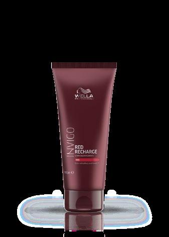 COLOR RECHARGE PRODUCTS RED / WARM RED AND WARM / COOL BRUNETTE COLOR REFRESHING CONDITIONERS WITH COLOR PIGMENTS Refreshes and