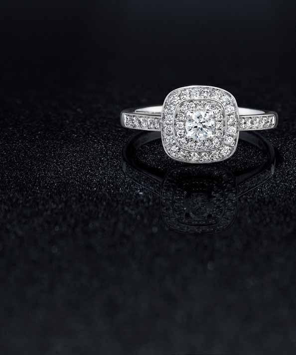 Each diamond in the Whitefire collection is carefully curated from the 1% graded colourless worldwide.