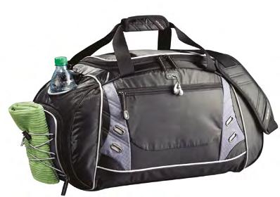 It also has an adjustable shoulder strap and carry handle and a zipped front compartment with organiser.