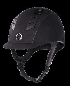 washable Coolmax lining 53-61 Black Blue Brown 4910 Helmets are not avaliable in the UK EQ3 Riding Helmet Microfiber Equipped with MIPS Brain Protection System