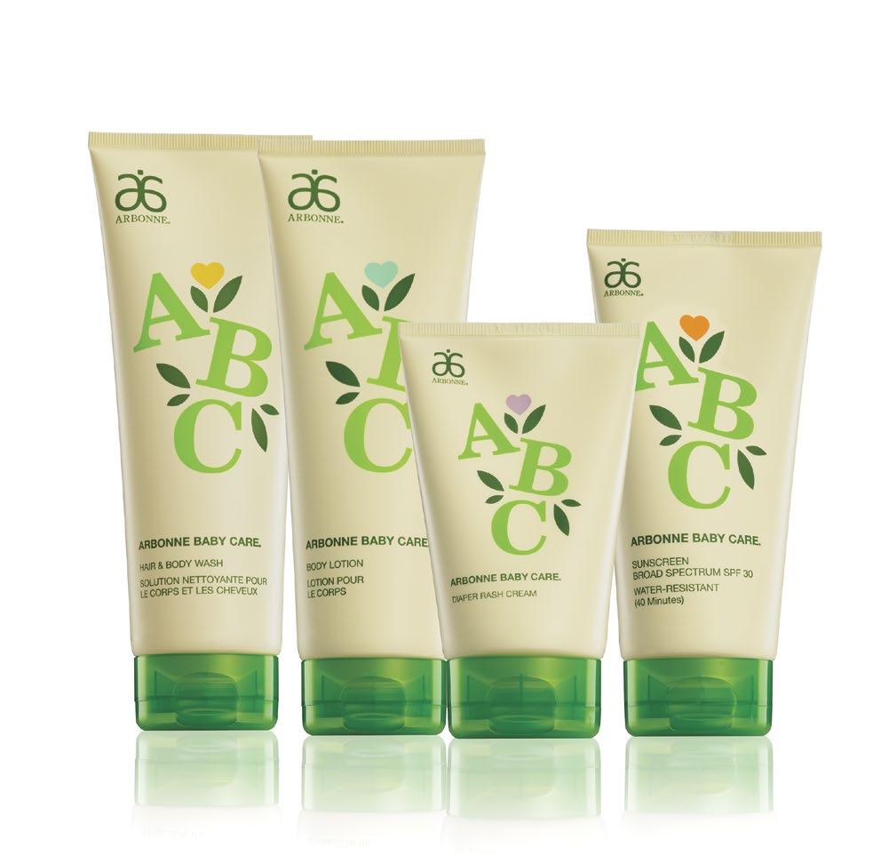 KEY PRODUCT IMPROVEMENTS Completely new and improved formulas follow the strict Arbonne Ingredient Policy.